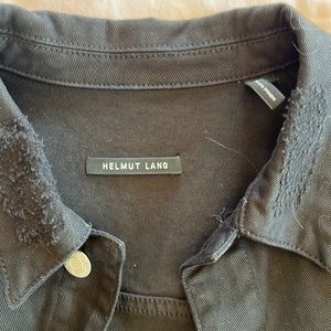 Helmut lang distresses shirt jacked